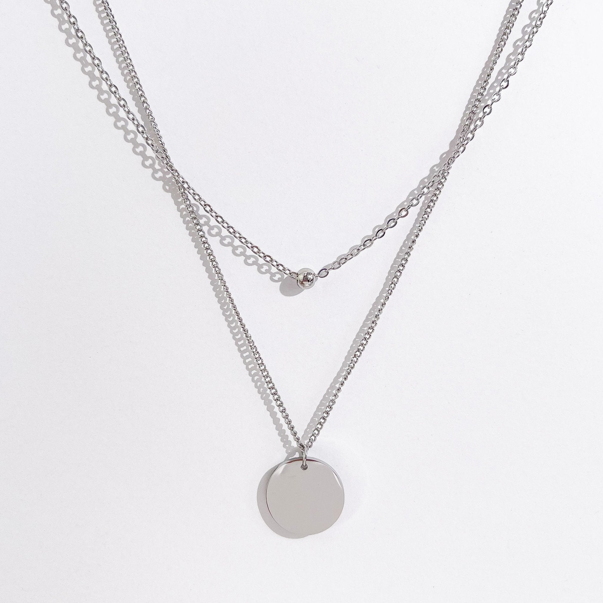 Customized Initial Layered Necklace - Flaire & Co.