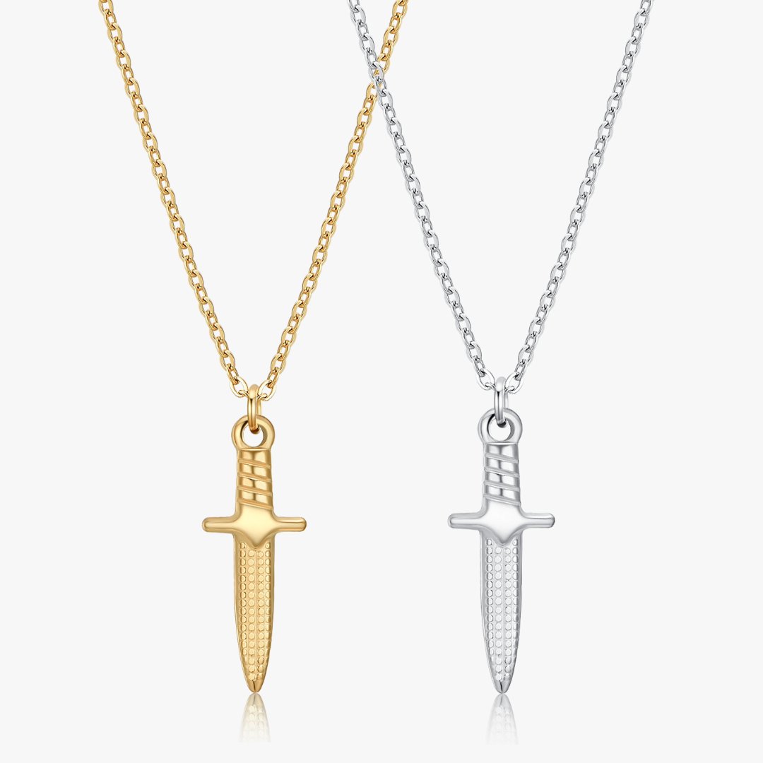 Dagger Pendant Necklace