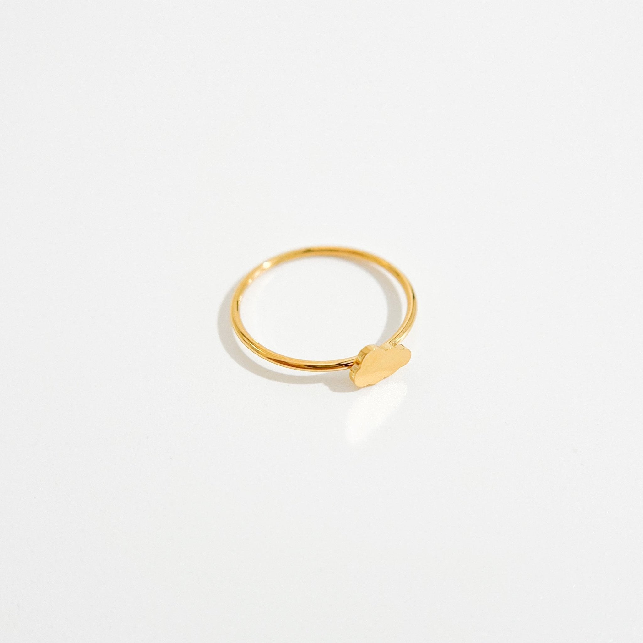 Dainty Cloud Ring in Gold - Flaire & Co.
