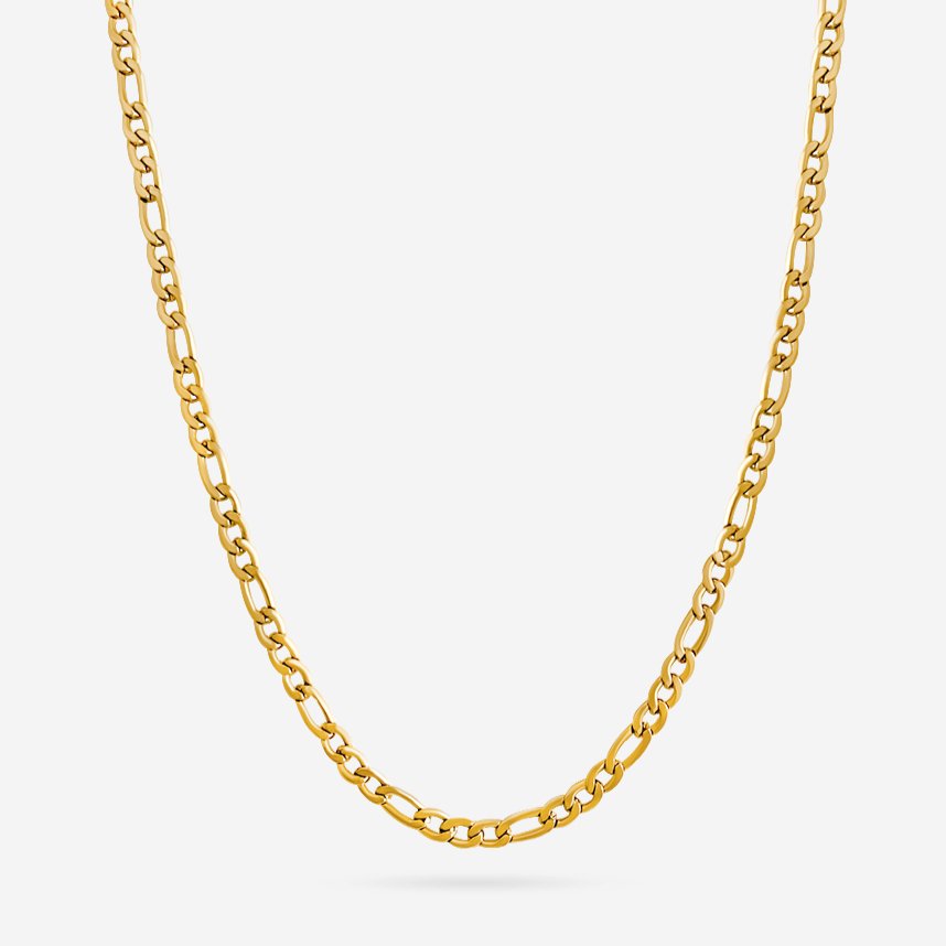Danielle 18K Figaro Chain Necklace - Flaire & Co.