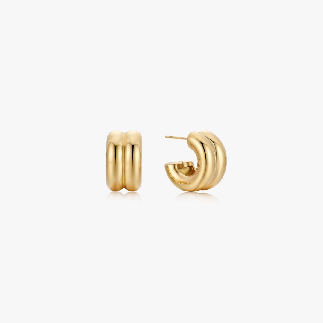 Double Up Hoops - Flaire & Co.