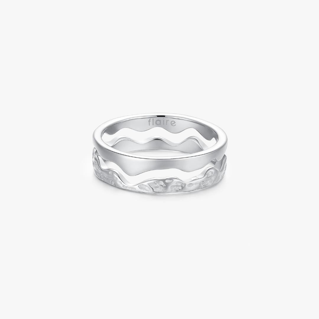 Dueling Mountains Ring (Unisex) - Flaire & Co.