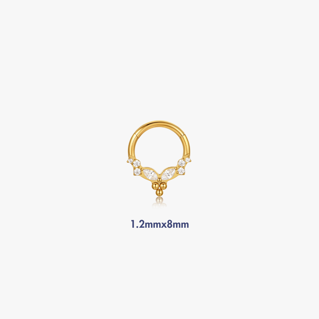 Ella Titanium Hoop (Single) - Flaire & Co.