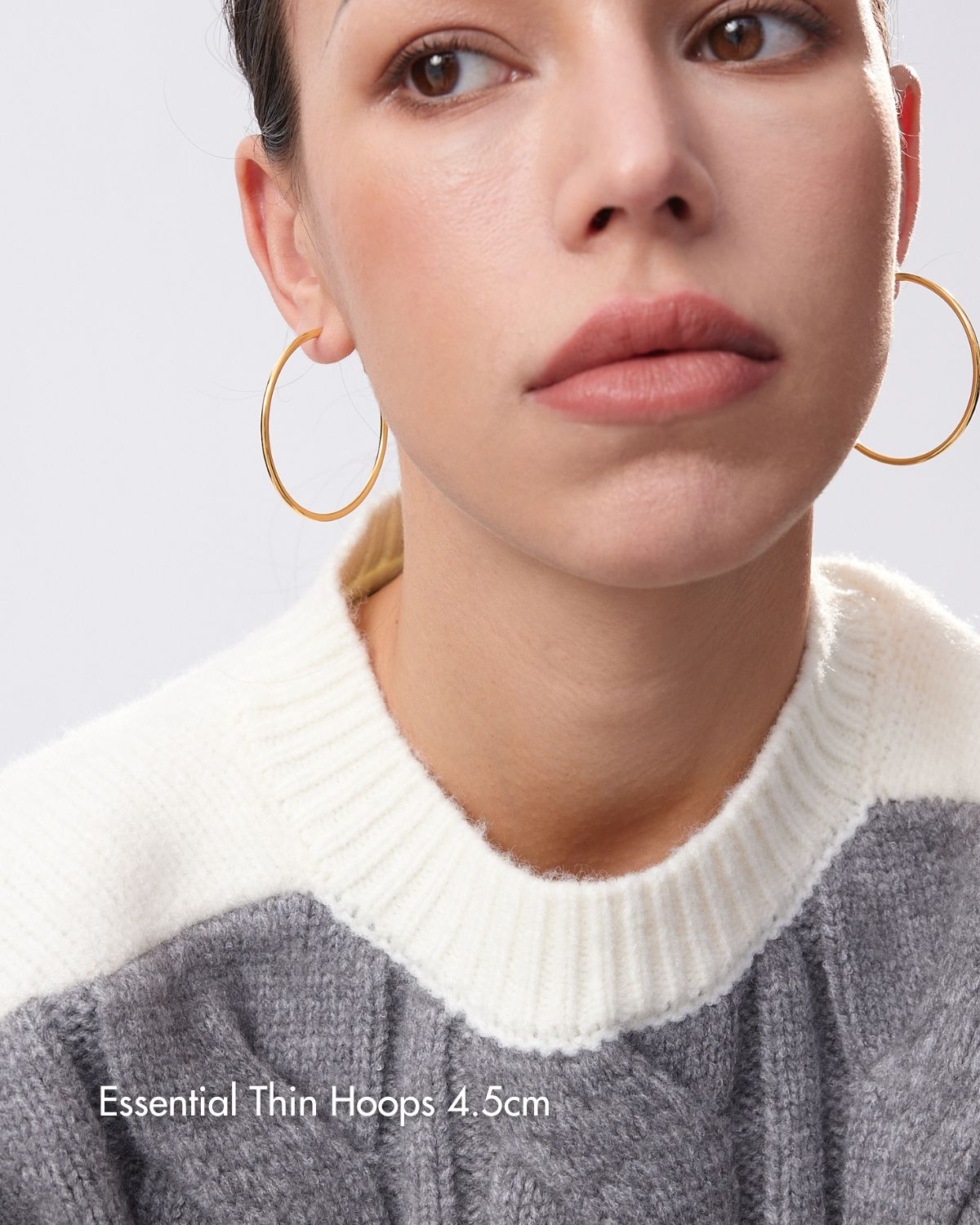 Essential Thin Gold Hoops - Flaire & Co.