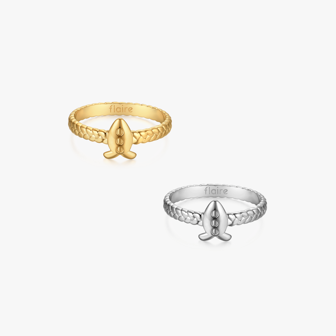 Eternal Love Lotus Ring (Anime Inspired Collection) - Flaire & Co.