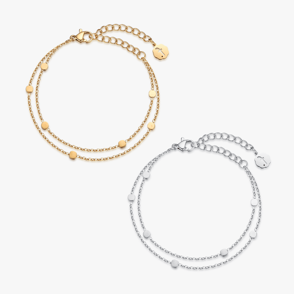 First Crush Two Layer Bracelet - Flaire & Co.