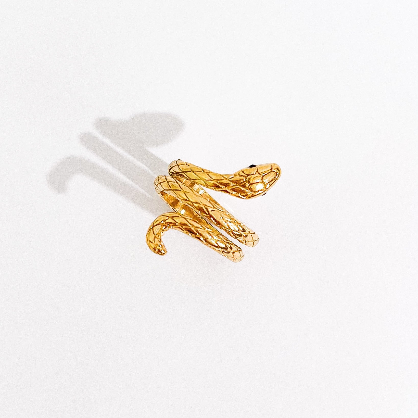 Gold Snake Ring - Flaire & Co.