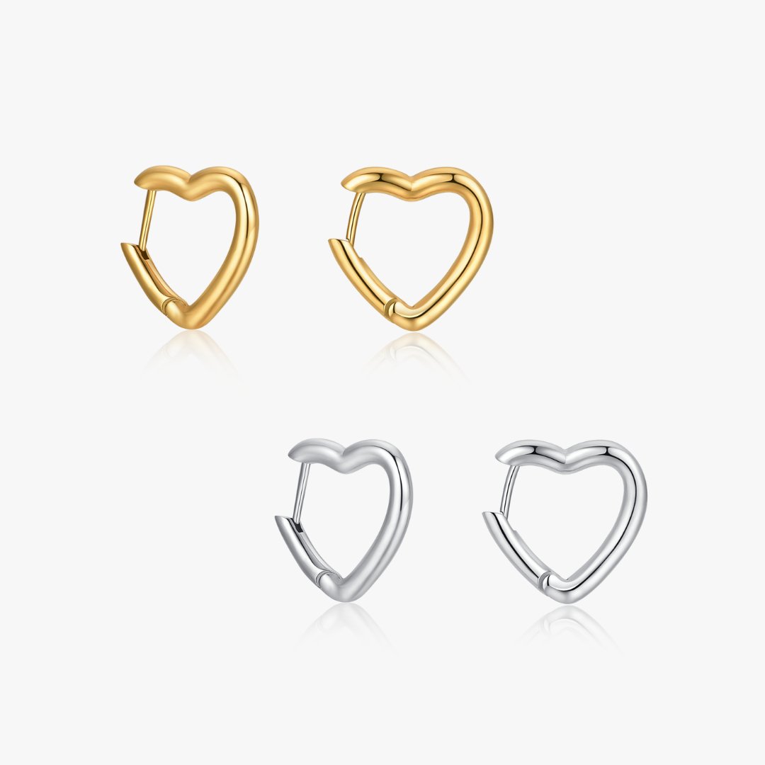 Heart Hoops - Flaire & Co.