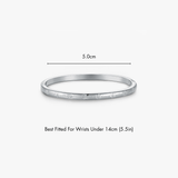 Hibiscus Stacker Cuff Bangle Bracelet - Flaire & Co.