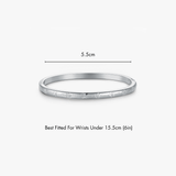 Hibiscus Stacker Cuff Bangle Bracelet - Flaire & Co.
