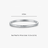 Hibiscus Stacker Cuff Bangle Bracelet - Flaire & Co.