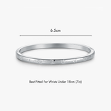 Hibiscus Stacker Cuff Bangle Bracelet - Flaire & Co.