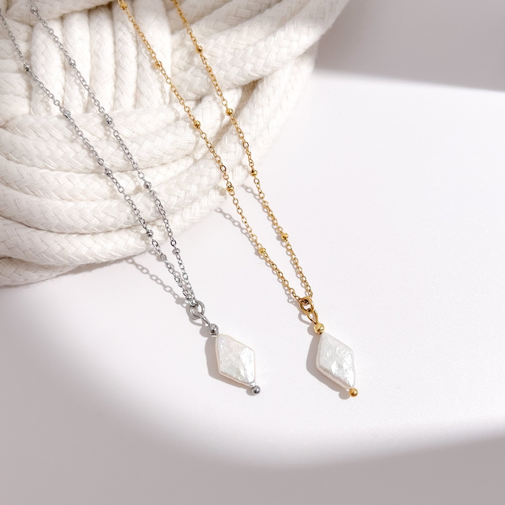 Iris Pearl Necklaces - Flaire & Co.
