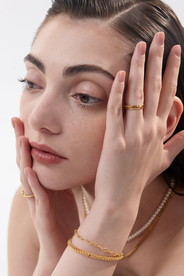 Joanna Gold Ring - Flaire & Co.