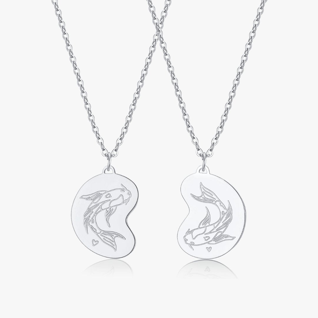 Koi Fish Duo Necklace 2.0
