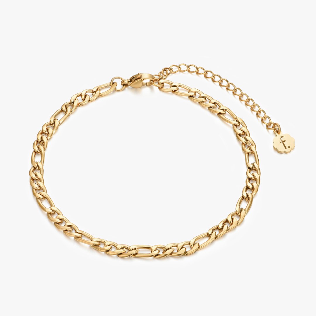 Kyra Anklet in Gold - Flaire & Co.