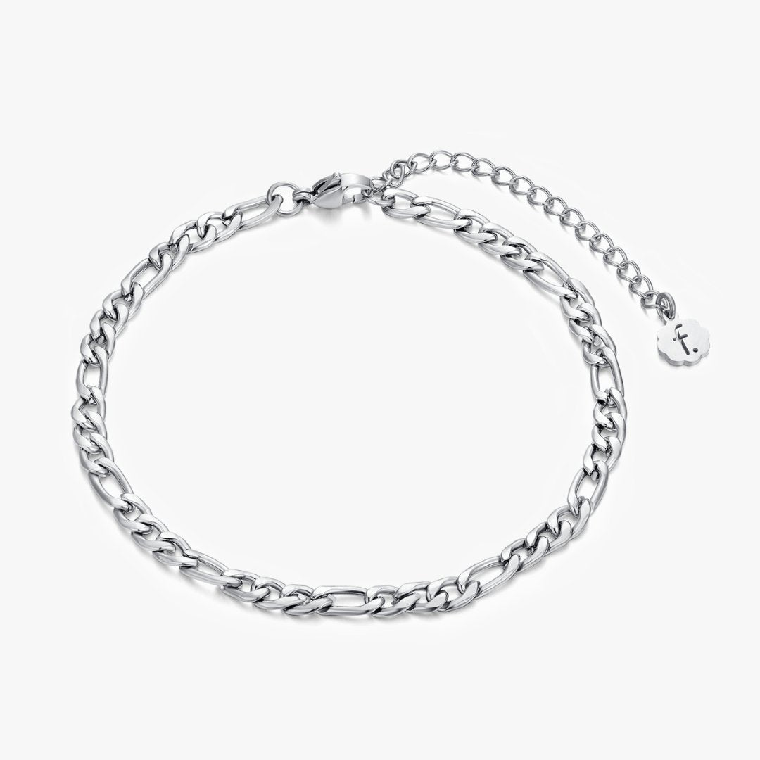 Kyra Anklet in Silver - Flaire & Co.