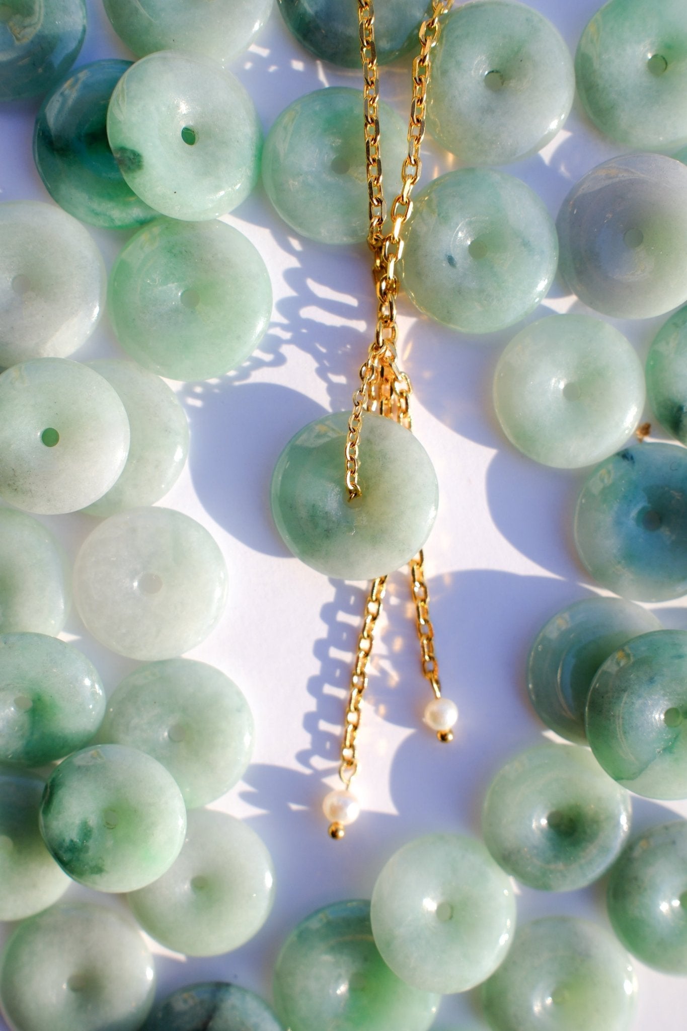 LIMITED EDITION: Jade Necklace - Flaire & Co.