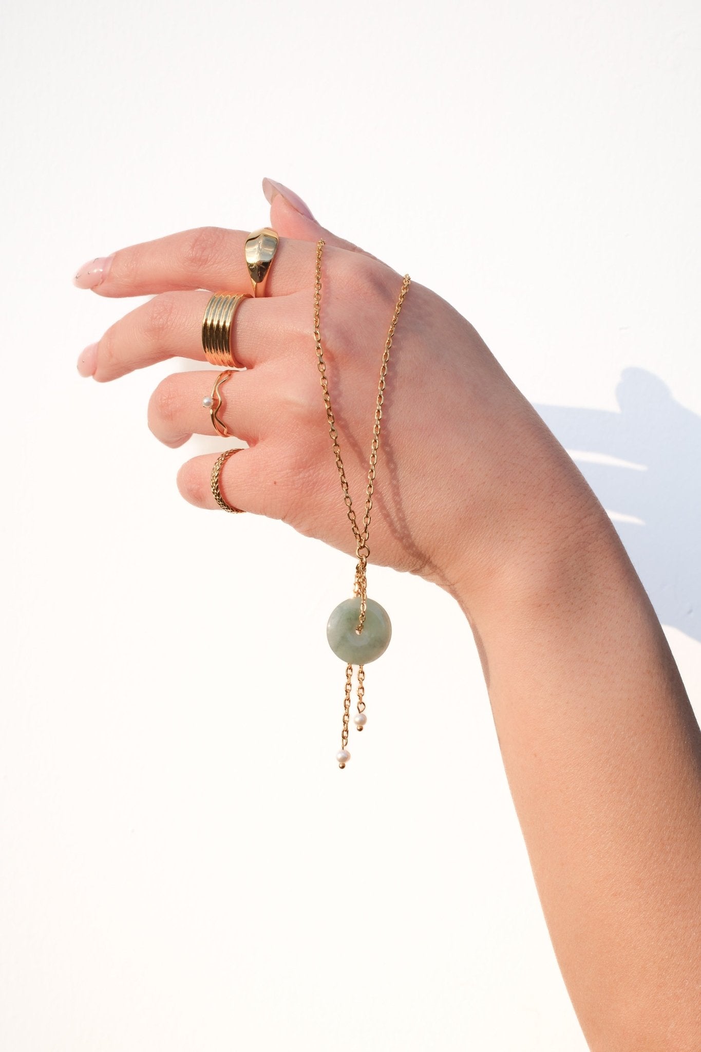 LIMITED EDITION: Jade Necklace - Flaire & Co.