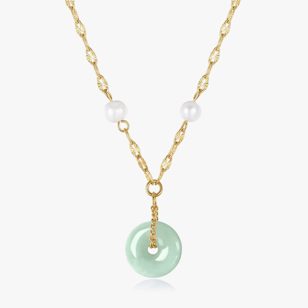 LIMITED EDITION: Jade Necklace - Flaire & Co.