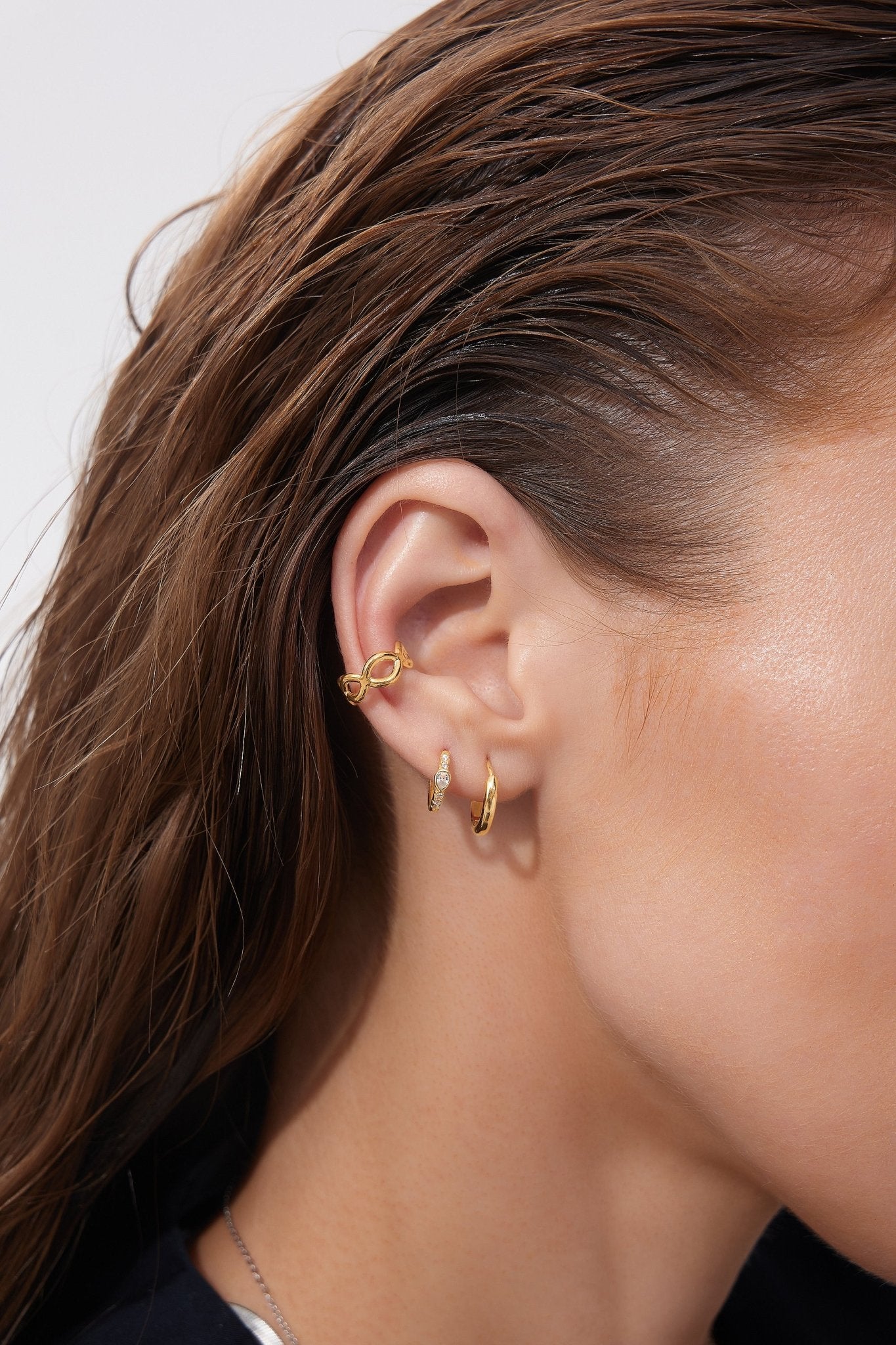 Link Cuff Earring (Single) - Flaire & Co.