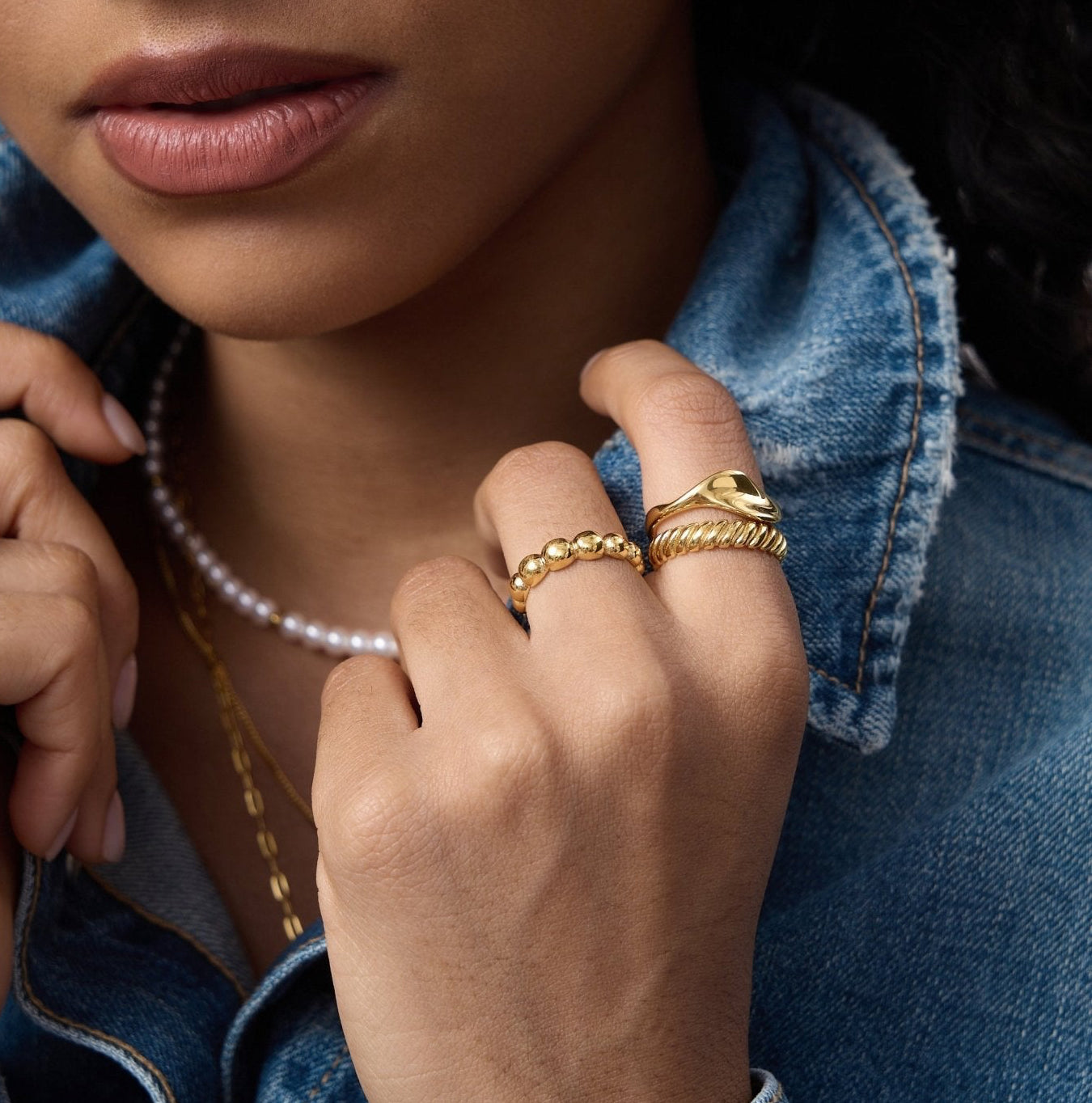 Liquid Form Ring - Flaire & Co.
