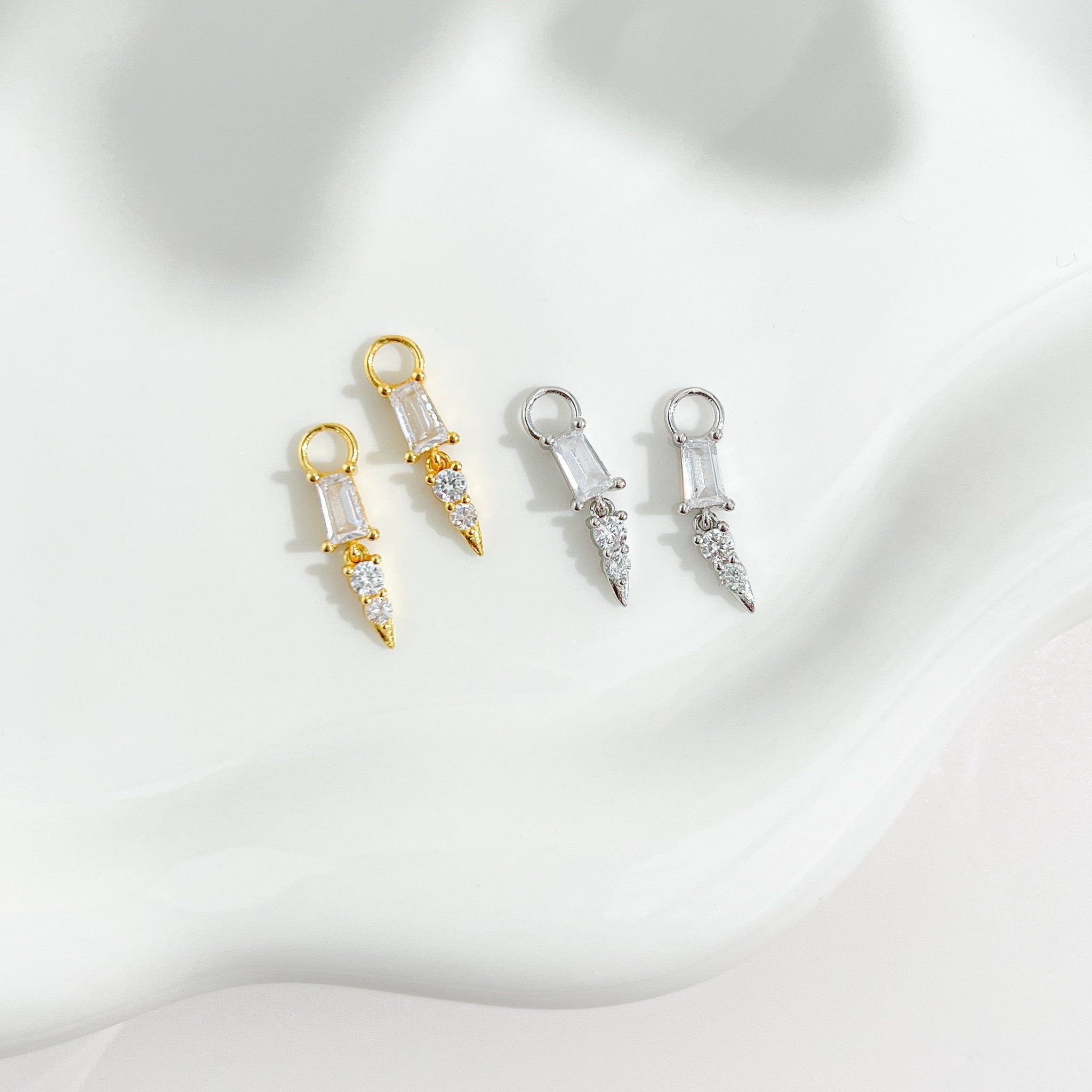Lucia Hoop Charms - Flaire & Co.