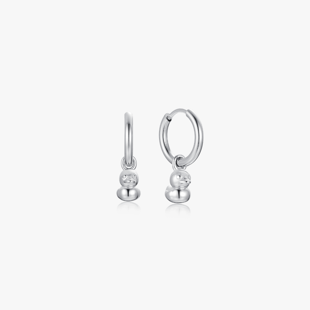 Lucky Duck Hoops - Flaire & Co.