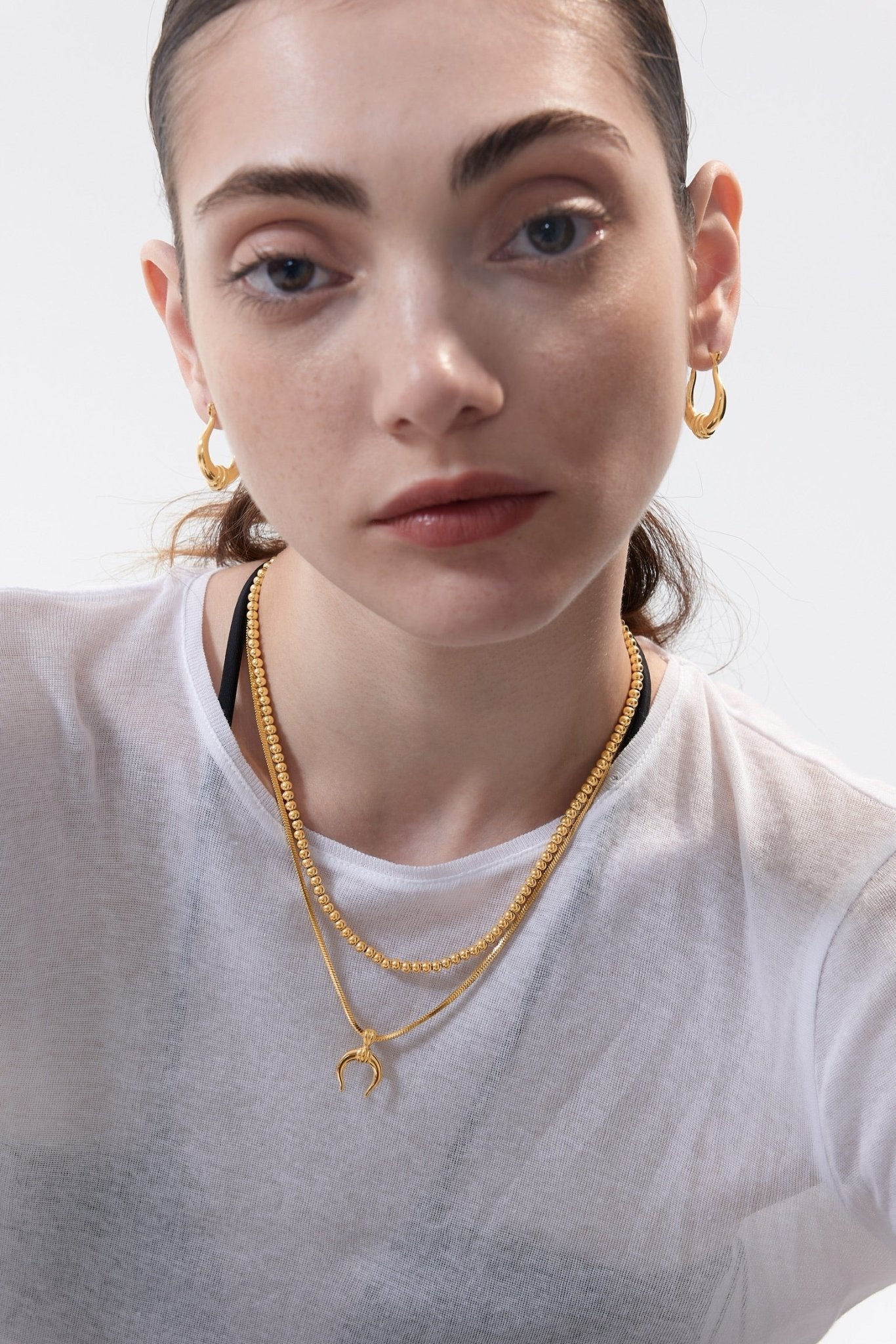 Lyre Hoops (Greek Inspired Collection) - Flaire & Co.