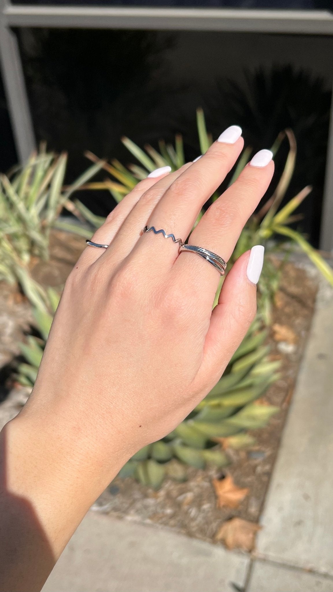 Making Waves Ring in Silver - Flaire & Co.