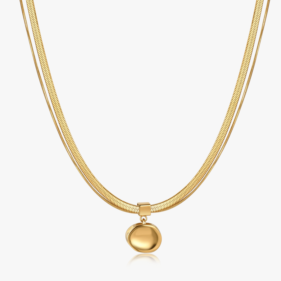 Maren Molten Drop Necklace - Flaire & Co.