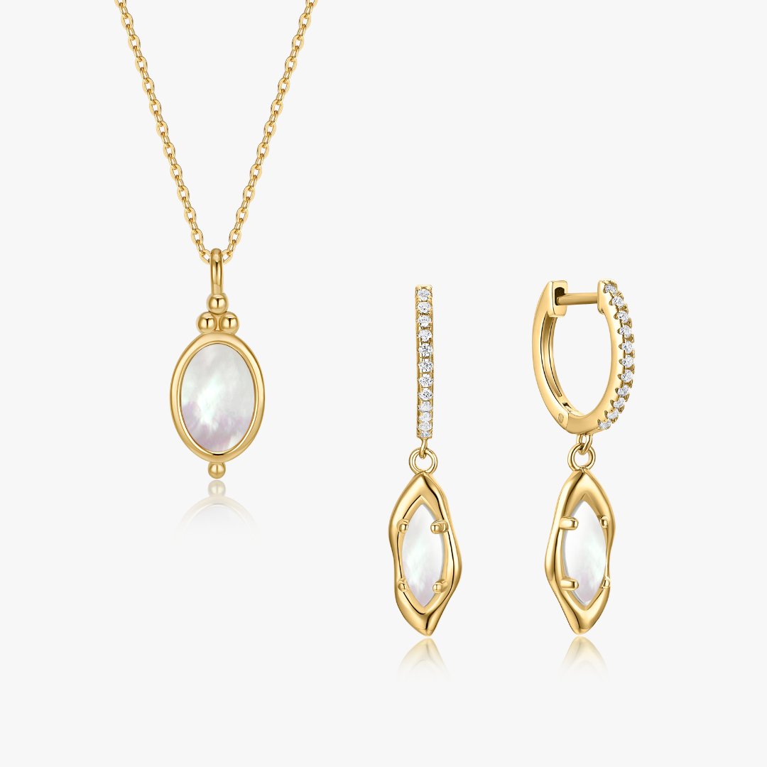 Mother of Pearl Gold Bundle - Flaire & Co.