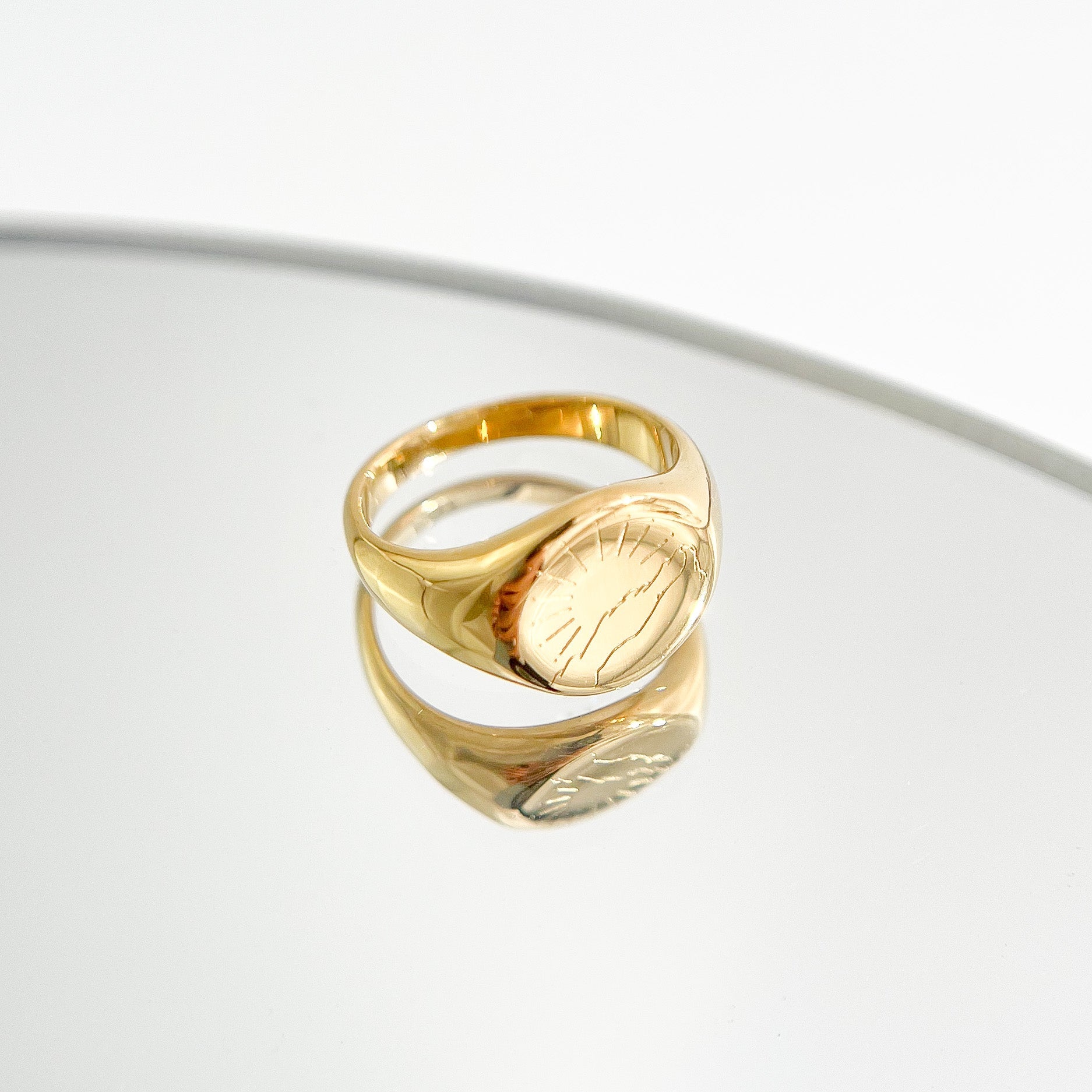 Mountain Ring in Gold (Nature’s Divinity) - Flaire & Co.