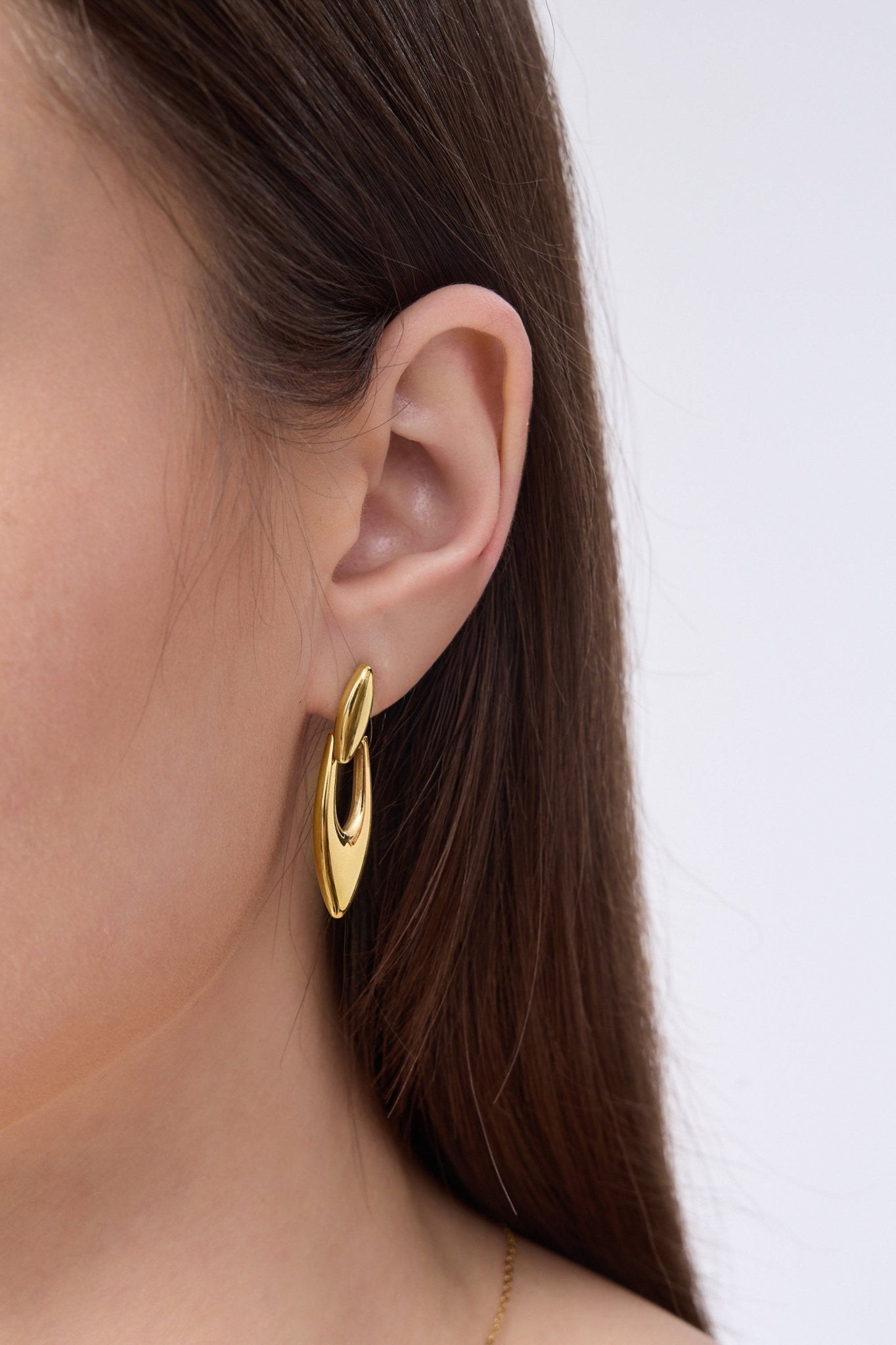 Nyla Tapered Drop Earrings - Flaire & Co.