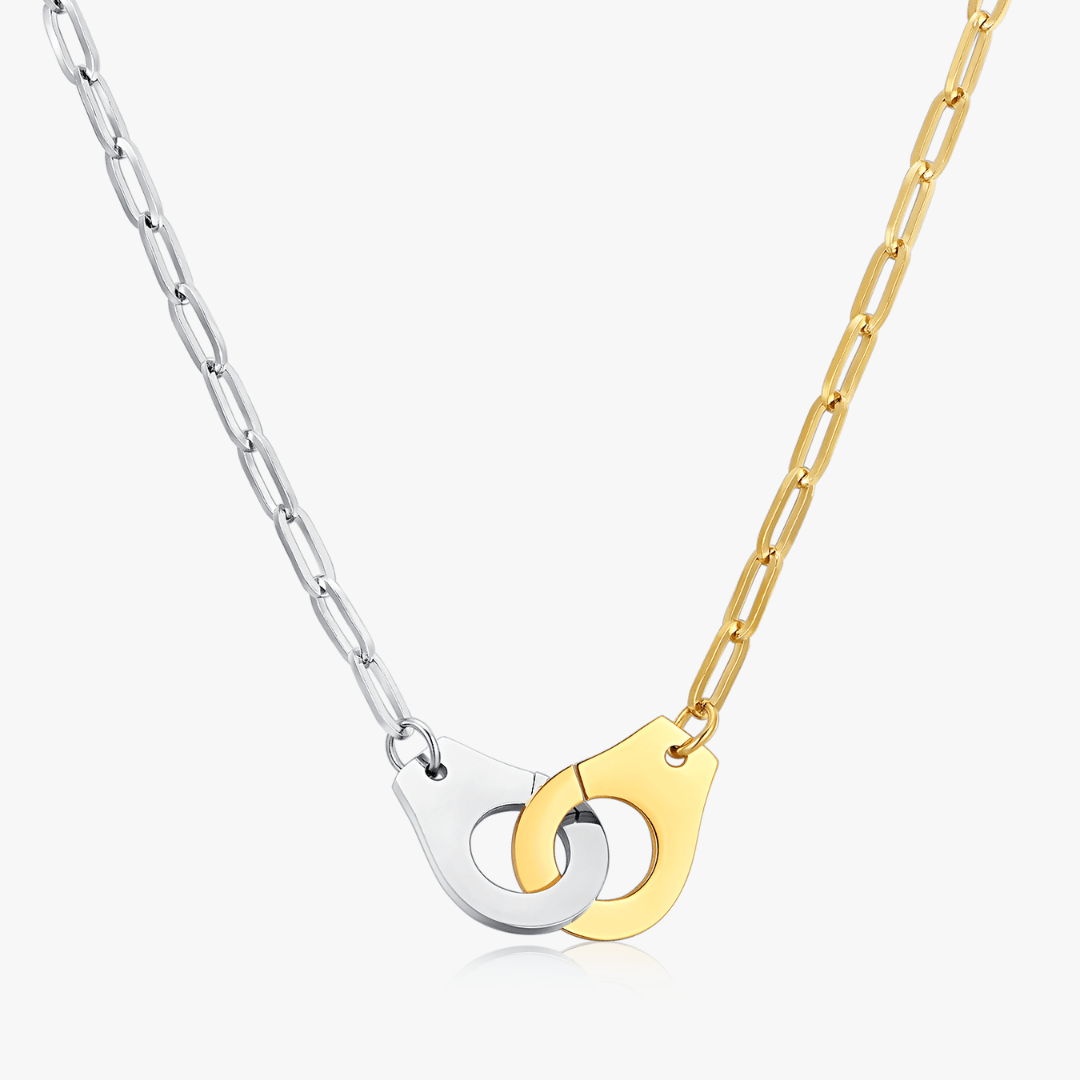 Olivia Two Toned Necklace - Flaire & Co.