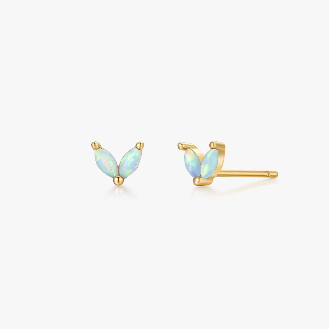 Opal Sprout Studs - Flaire & Co.