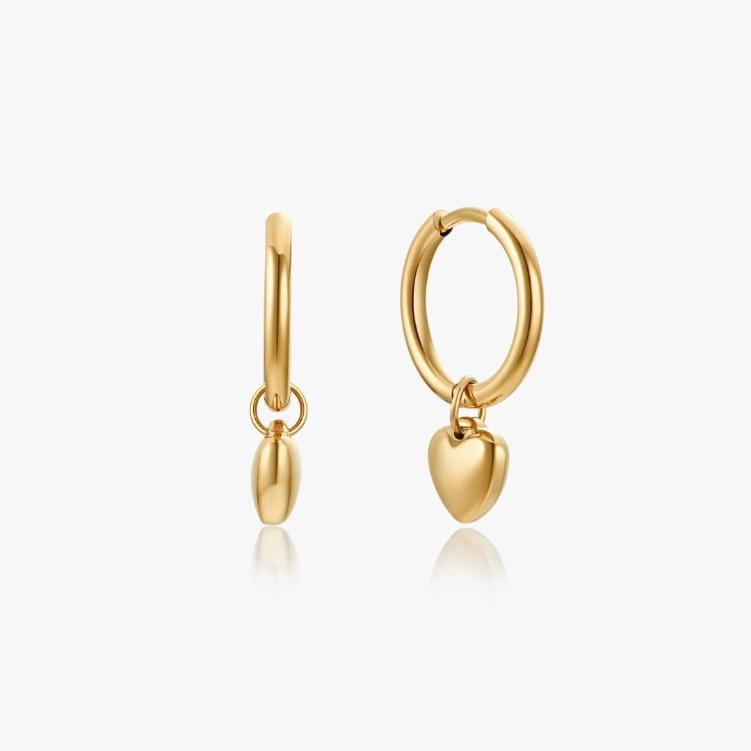 Ophelia Gold Earrings - Flaire & Co.