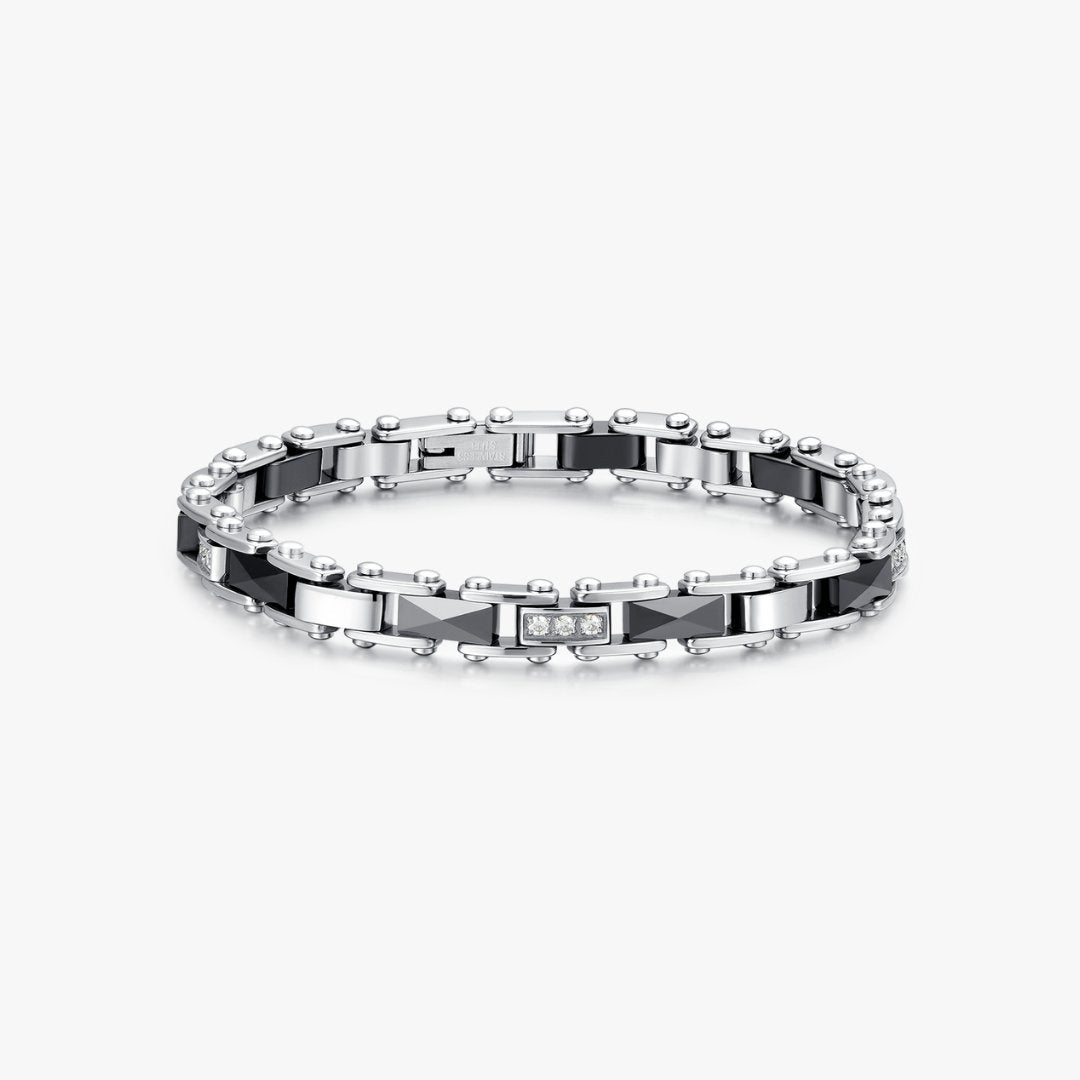 Parker Bracelet in Silver (Unisex) - Flaire & Co.