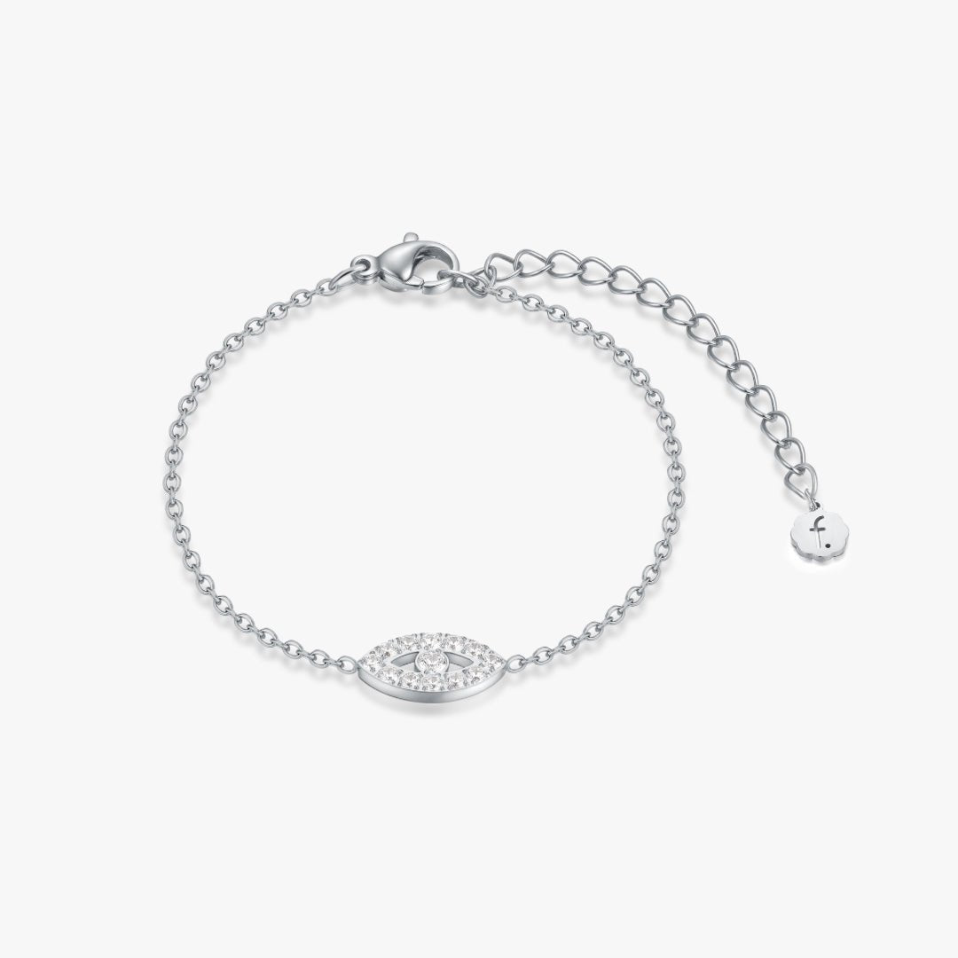 Pave Eye Bracelet - Flaire & Co.