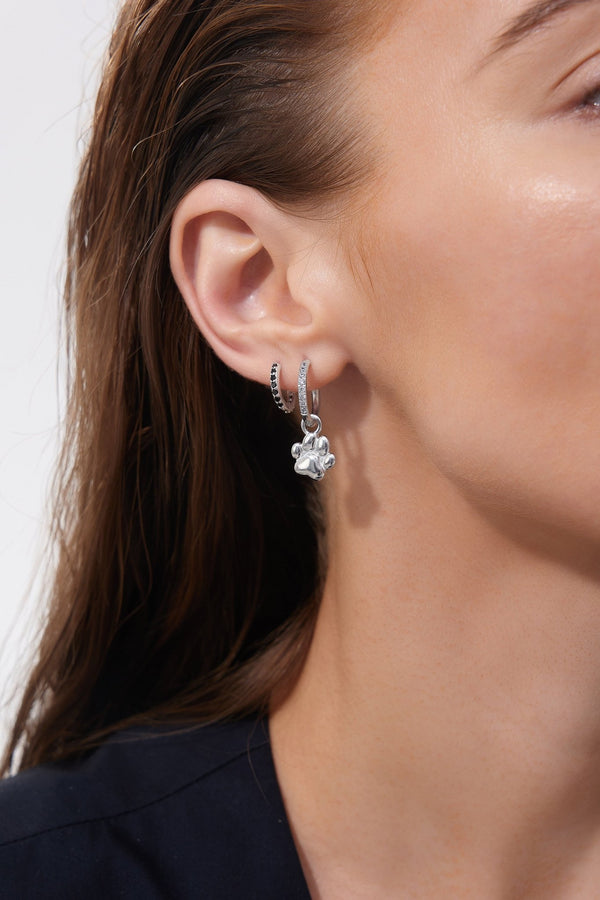 Paw Hoop Charm (Single) (Pawsitive Change Collection) - Flaire & Co.