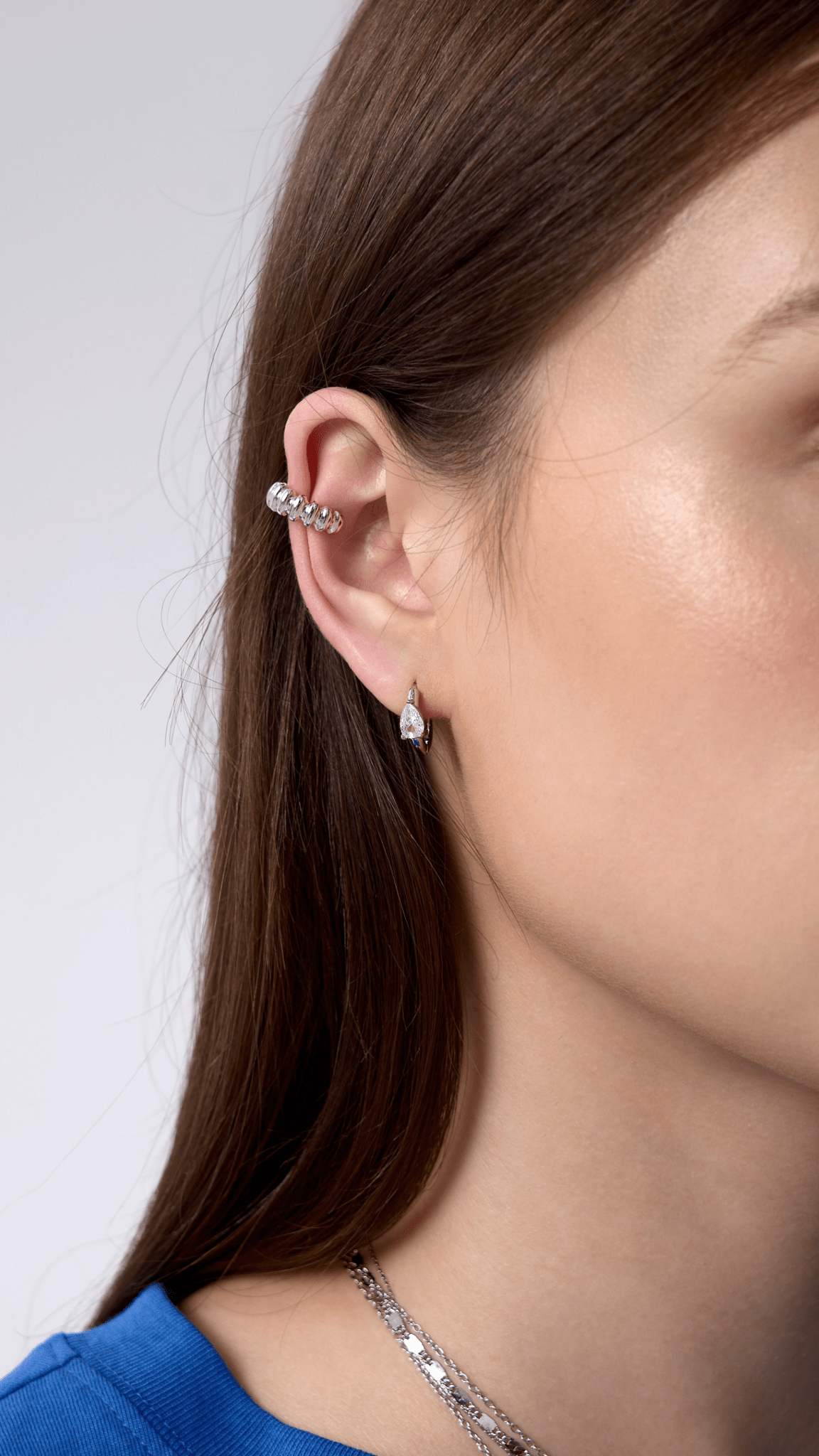 Ribbed Ear Cuff - Flaire & Co.