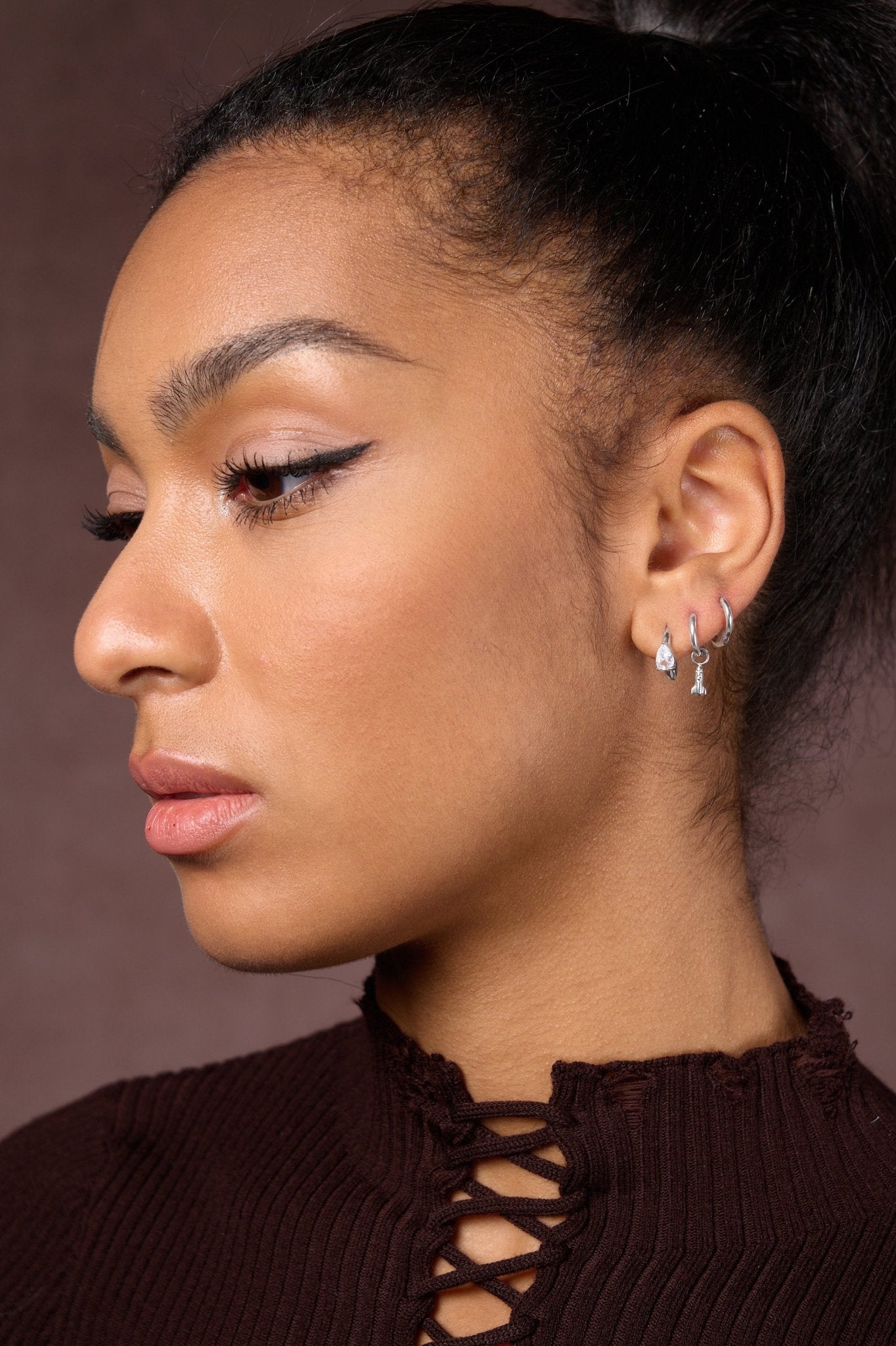 Rocket Hoop Charm (Single) - Flaire & Co.