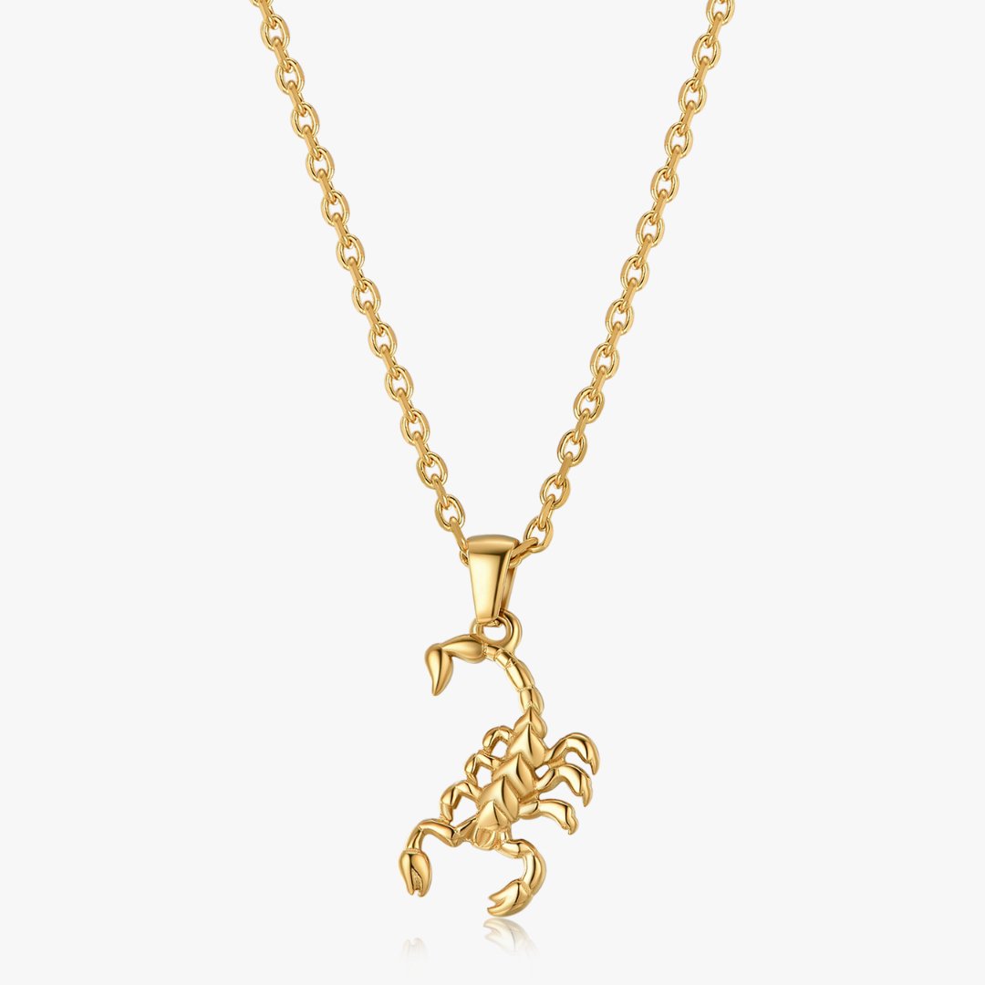 Scorpion Necklace in Gold (Unisex) - Flaire & Co.