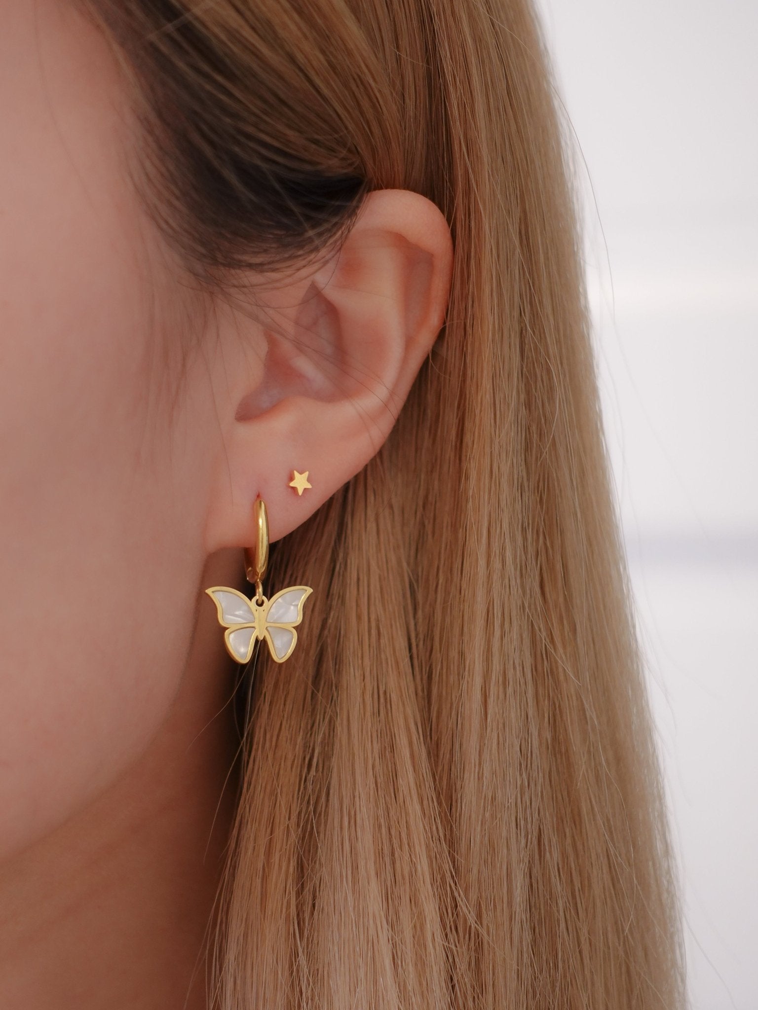 Shining Star Stud in Gold - Flaire & Co.