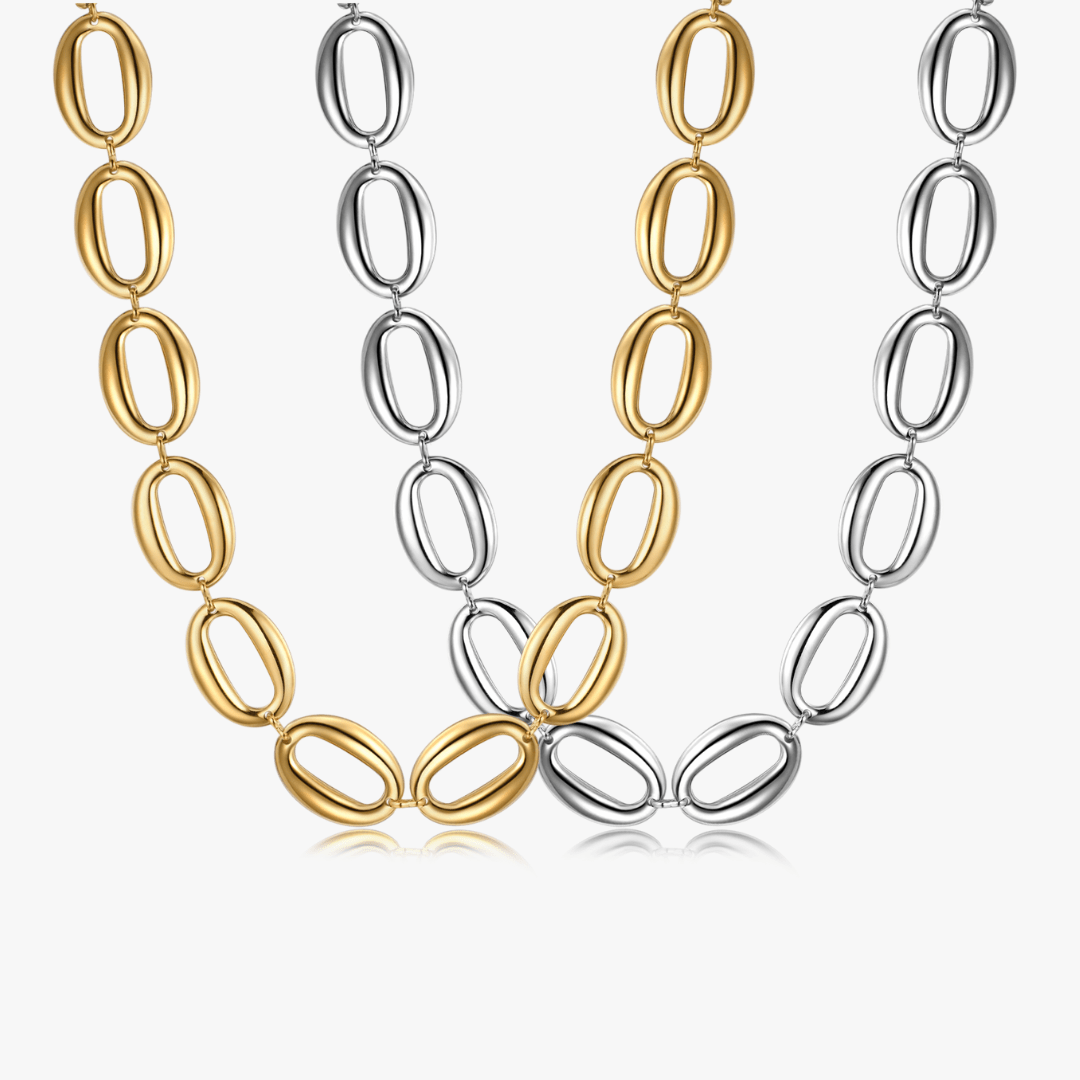 Sienna Chunky Link Necklace - Flaire & Co.