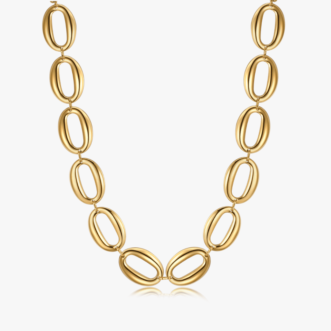 Sienna Chunky Link Necklace - Flaire & Co.