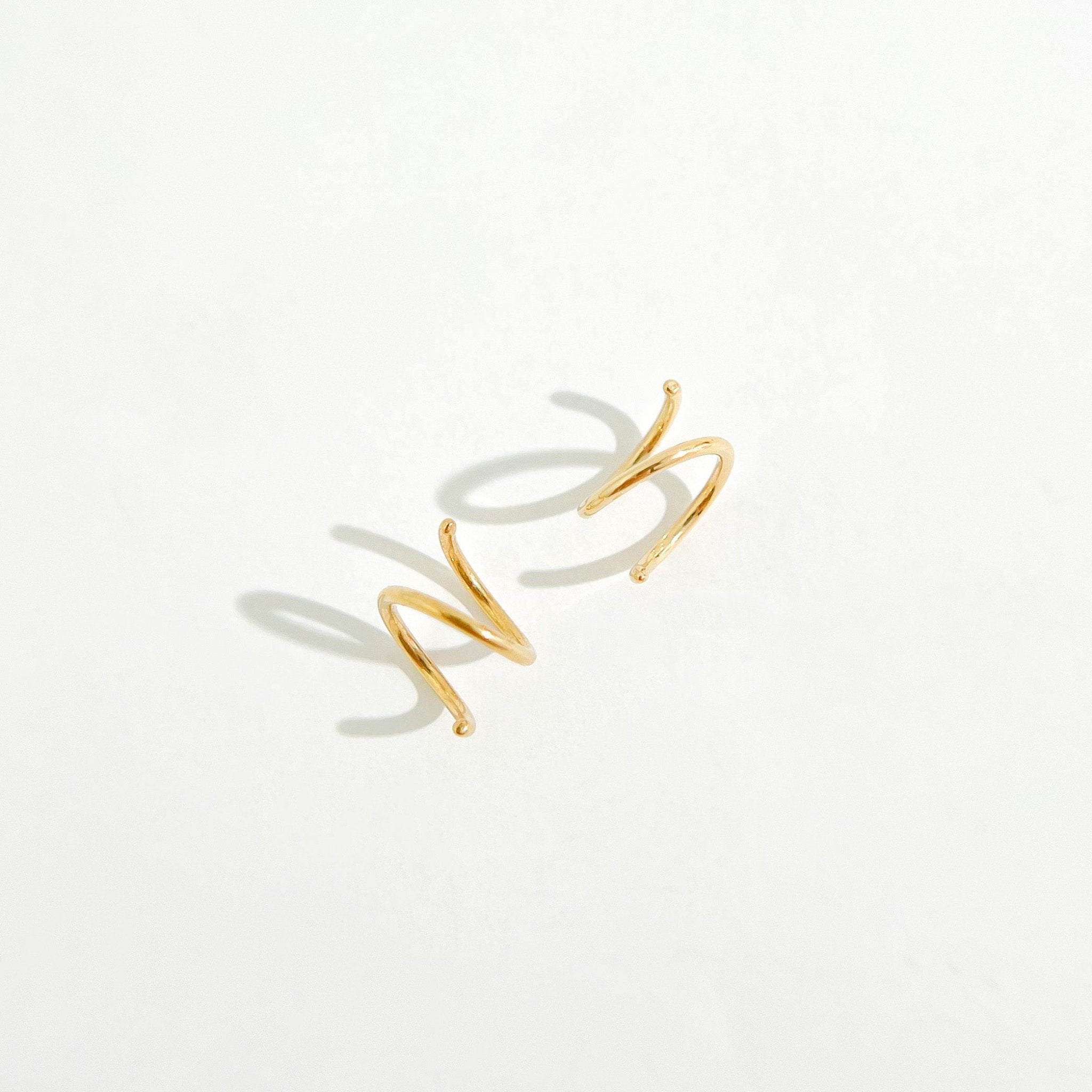 Simple Spiral in Gold - Flaire & Co.