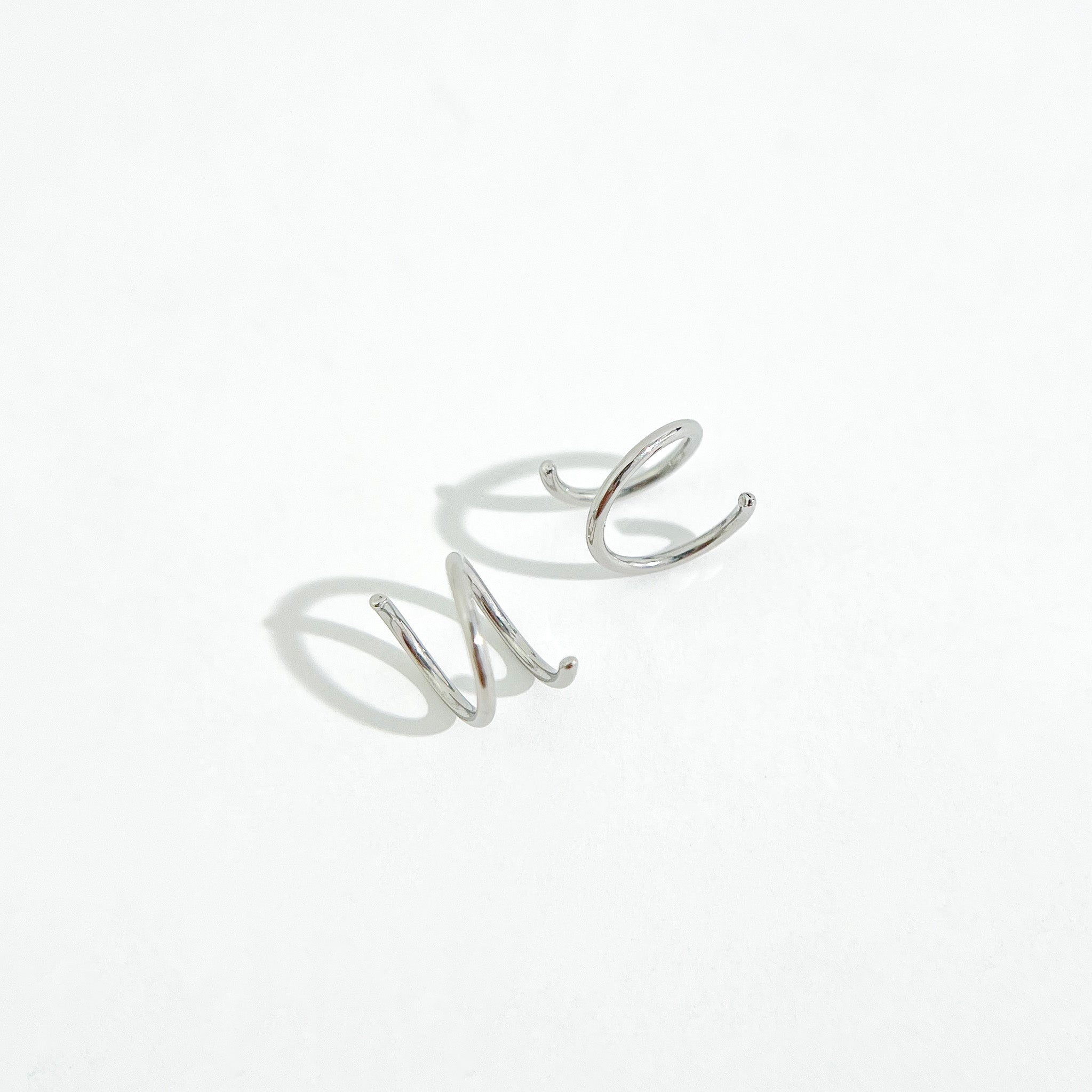 Simple Spiral in Silver - Flaire & Co.
