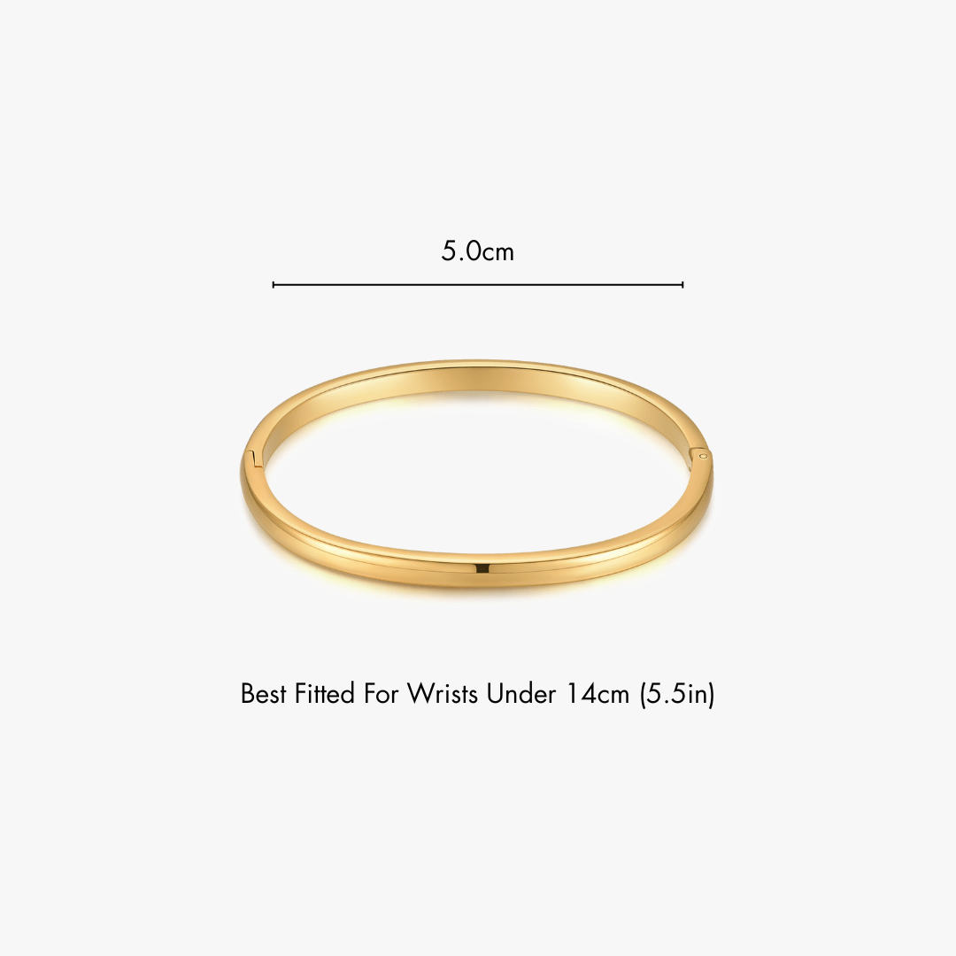 Simple Stacker Cuff Bangle Bracelet - Flaire & Co.