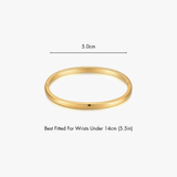 Simple Stacker Cuff Bangle Bracelet - Flaire & Co.